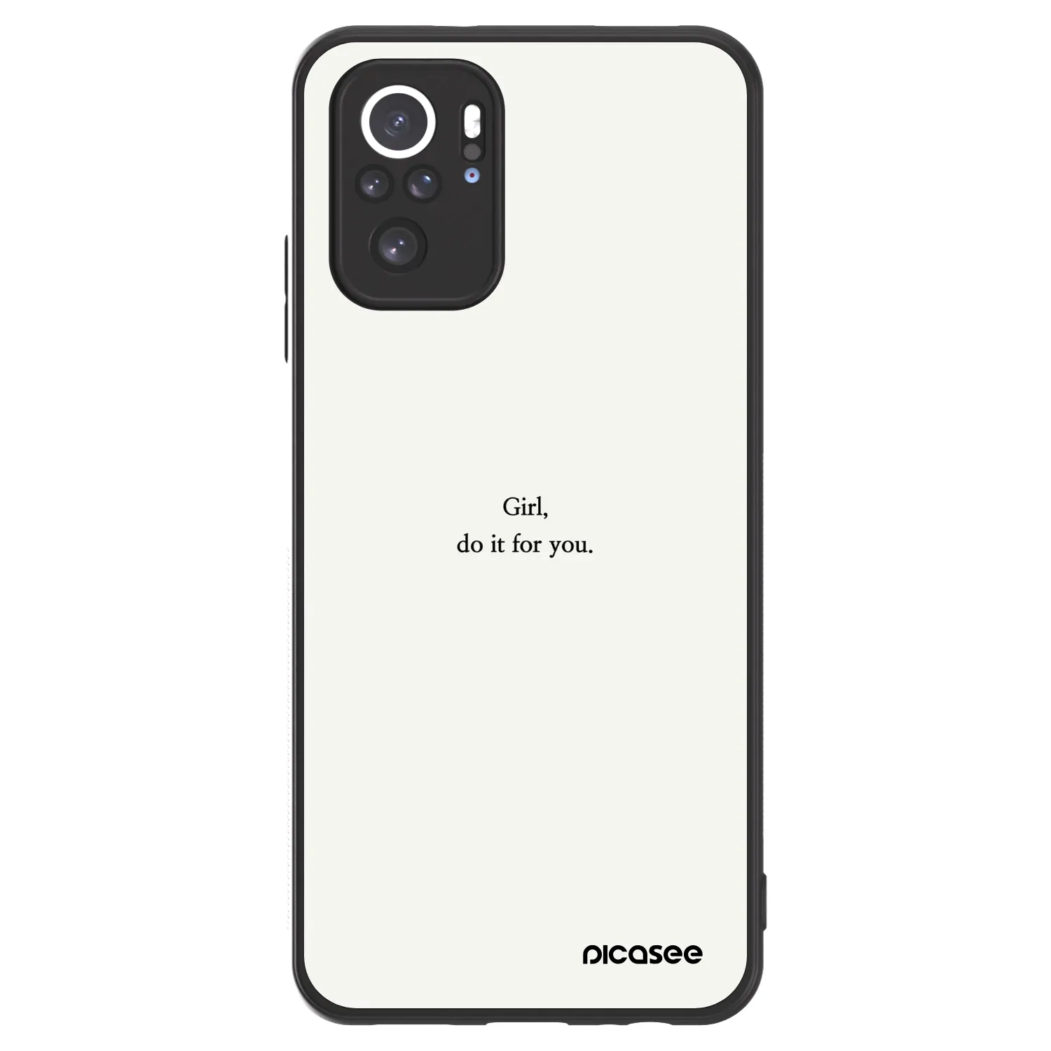 Picasee ULTIMATE CASE für Xiaomi Redmi Note 10S - Girl, do it for you