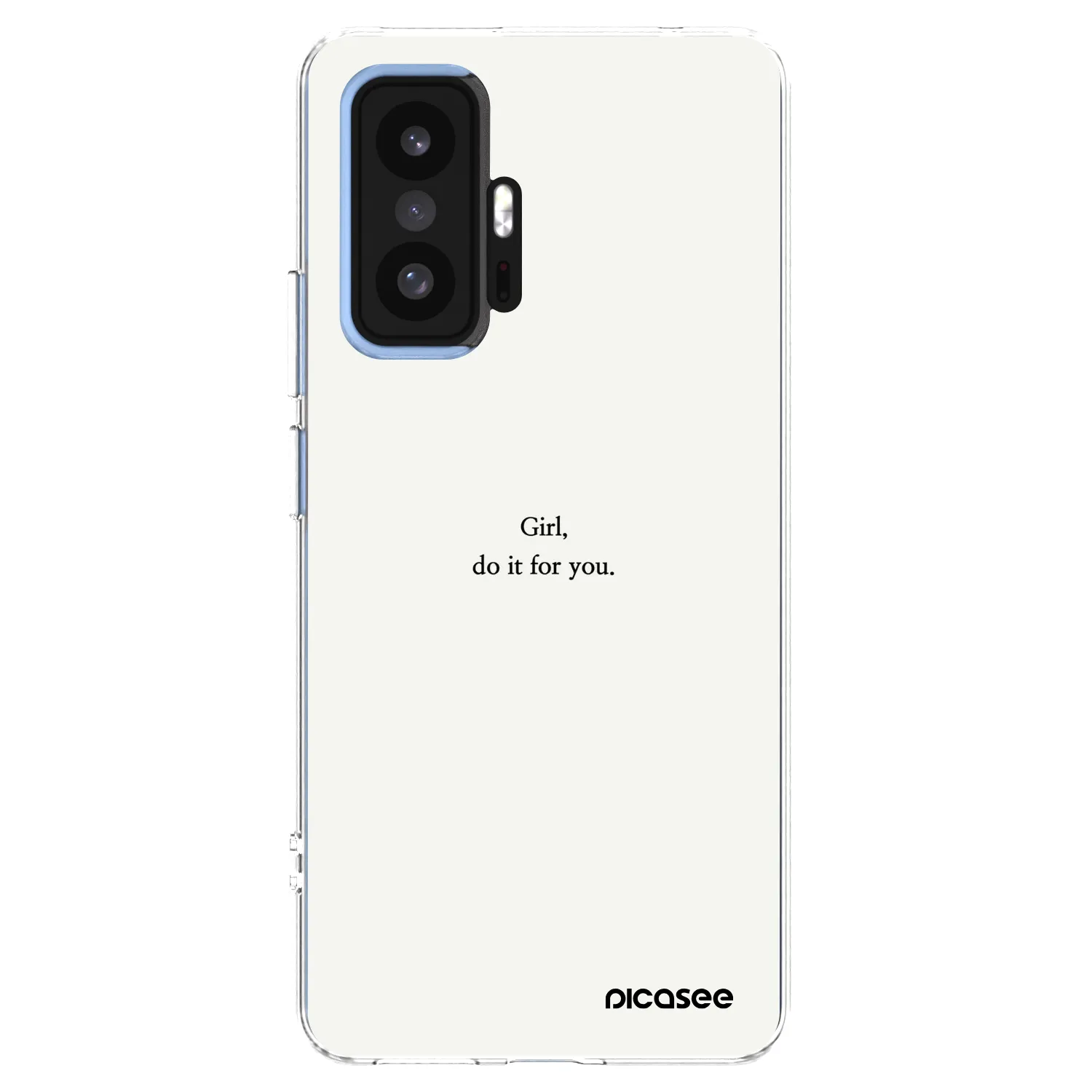 Picasee Xiaomi 11T Pro Hülle - Transparentes Silikon - Girl, do it for you