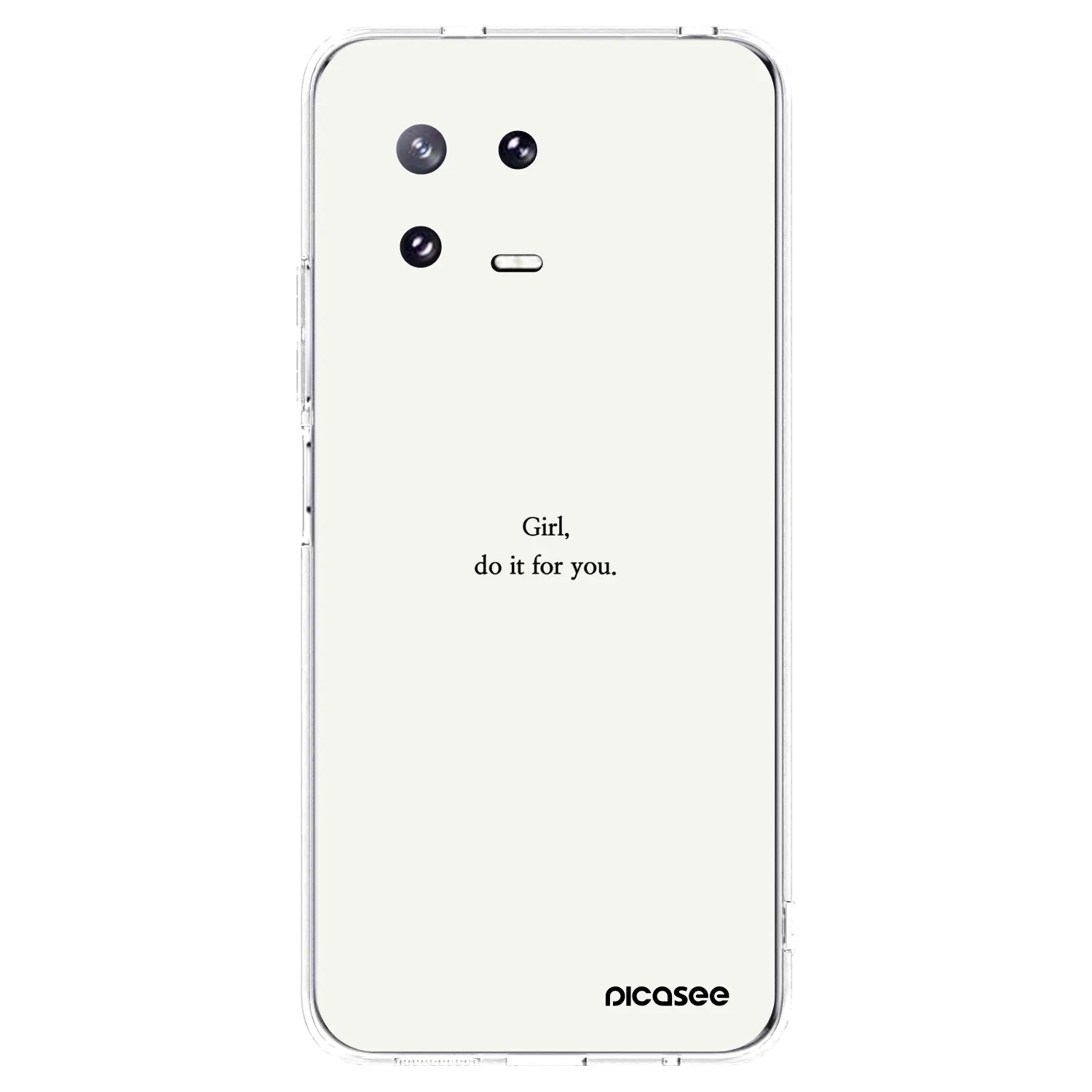 Picasee Xiaomi 13 Pro Hülle - Transparentes Silikon - Girl, do it for you