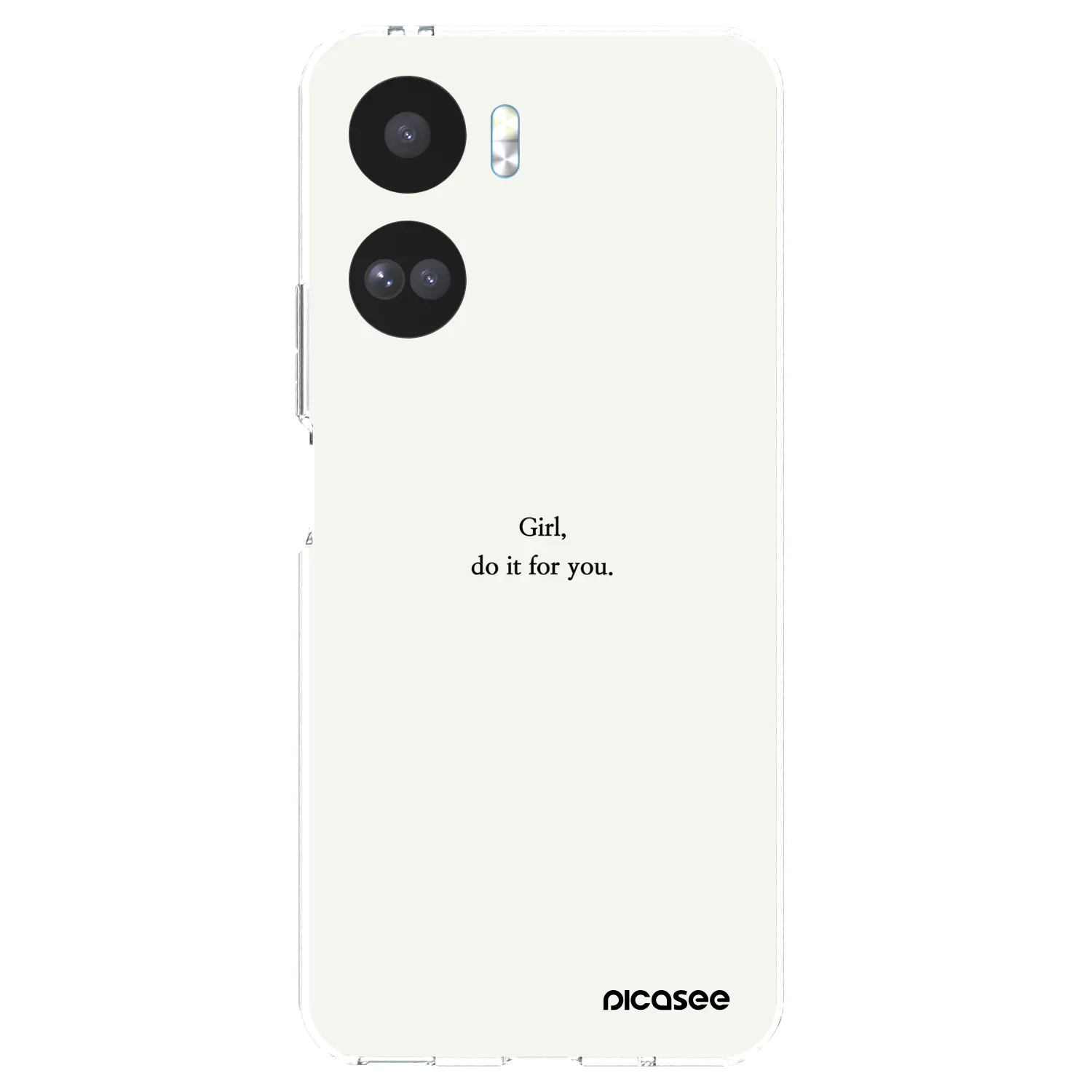 Picasee Honor 90 Lite 5G Hülle - Transparentes Silikon - Girl, do it for you