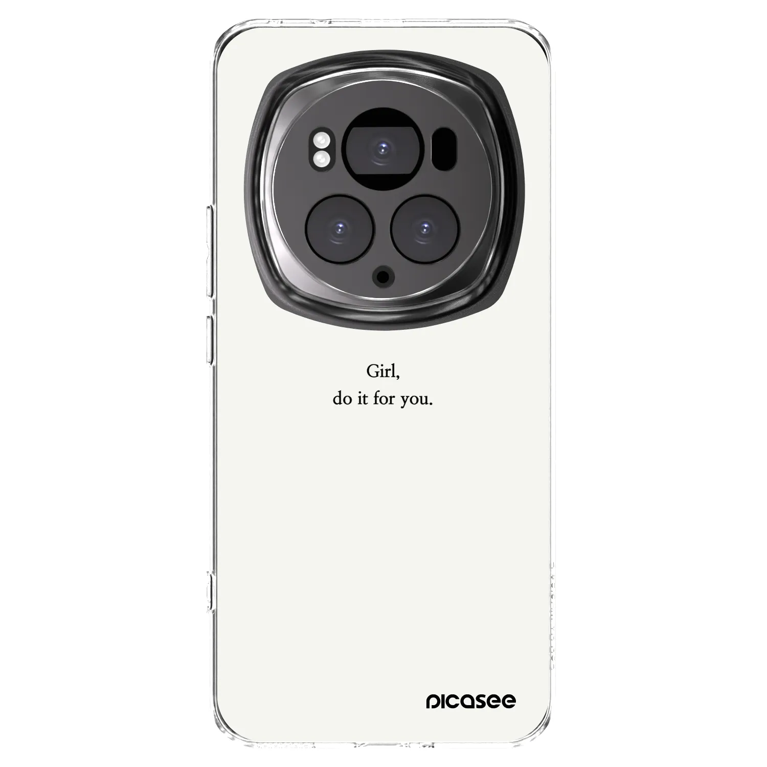 Picasee Honor Magic6 Pro Hülle - Transparentes Silikon - Girl, do it for you