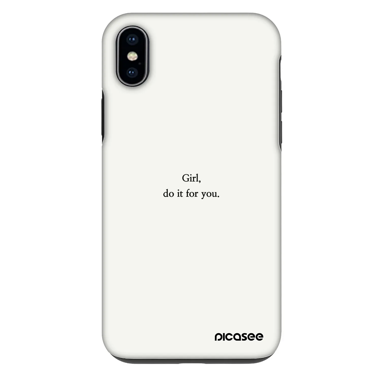 Picasee Fashion Case für Apple iPhone XS Max - Girl, do it for you