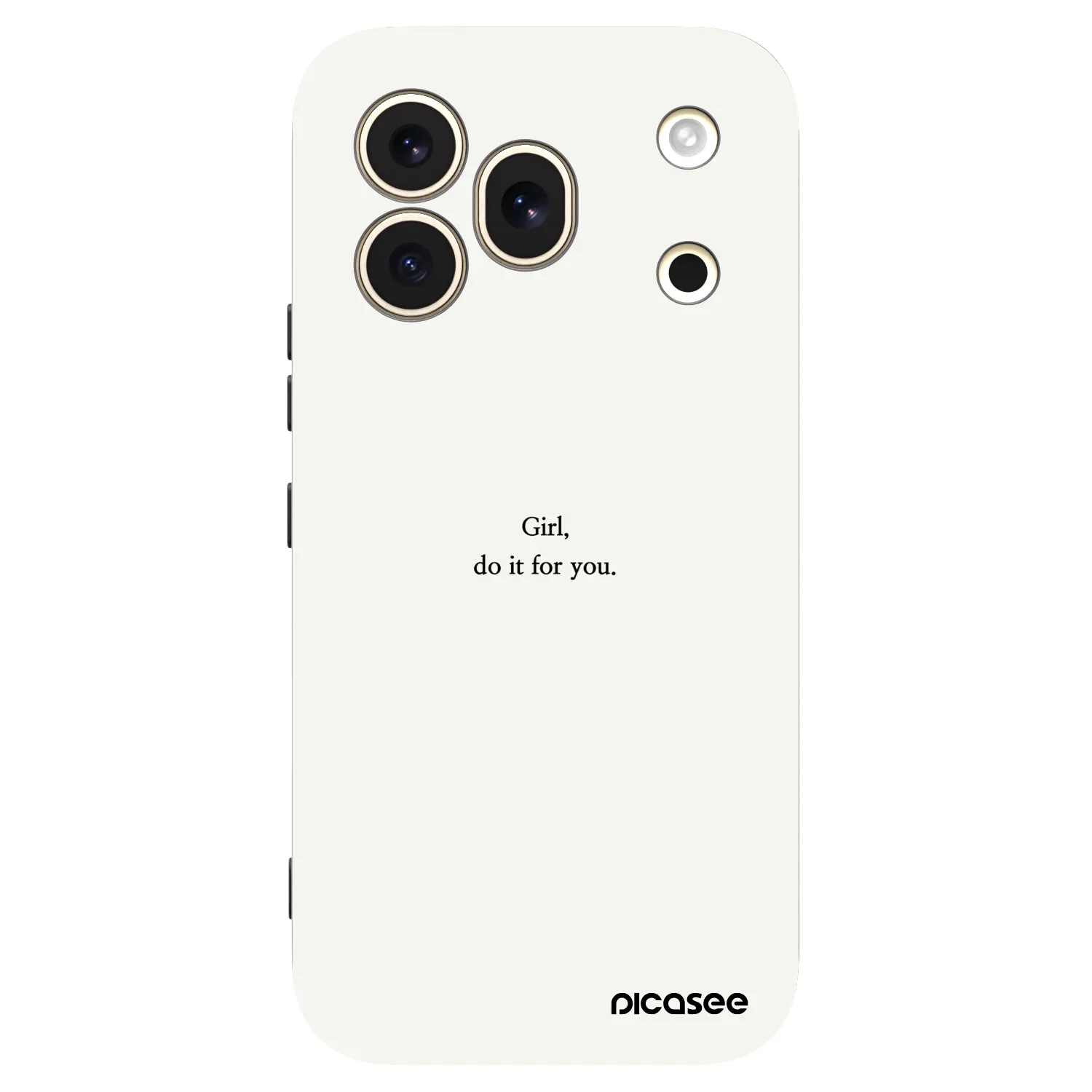 Picasee Honor 600 Pro Hülle - Schwarzes Silikon - Girl, do it for you