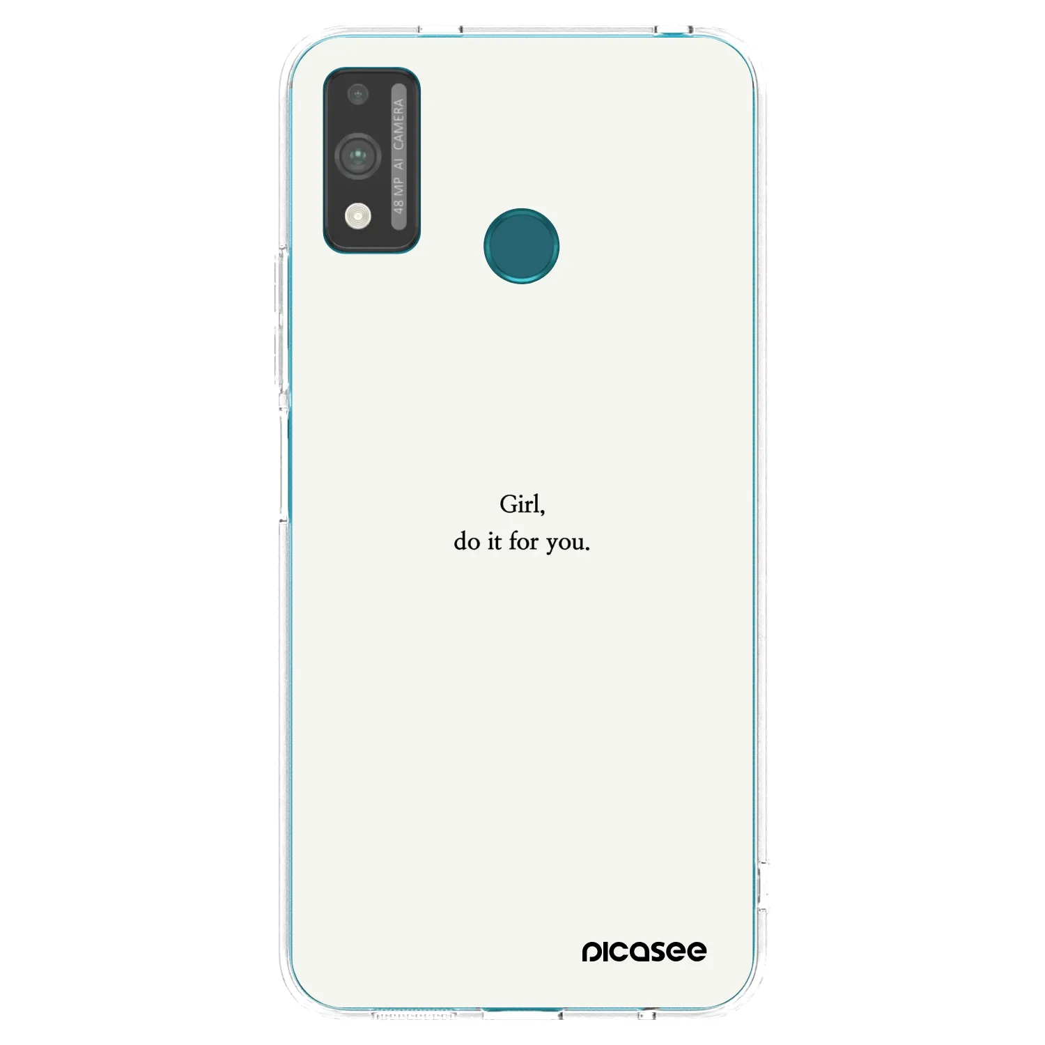 Picasee Honor 9X Lite Hülle - Transparentes Silikon - Girl, do it for you