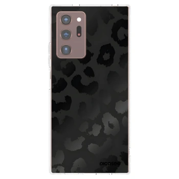 Picasee Samsung Galaxy Note 20 Ultra Hülle - Transparentes Silikon - Midnight Leopard