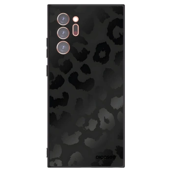 Picasee Samsung Galaxy Note 20 Ultra Hülle - Schwarzes Silikon - Midnight Leopard