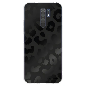 Picasee Xiaomi Redmi 9 Hülle - Transparentes Silikon - Midnight Leopard