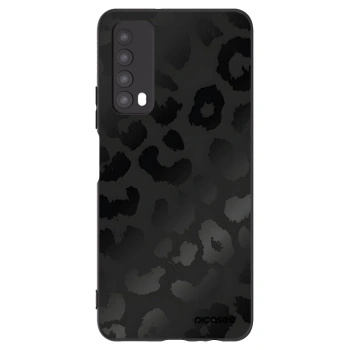 Picasee Huawei P Smart 2021 Hülle - Schwarzes Silikon - Midnight Leopard