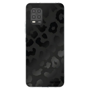 Picasee Xiaomi Mi 10 Lite Hülle - Transparentes Silikon - Midnight Leopard