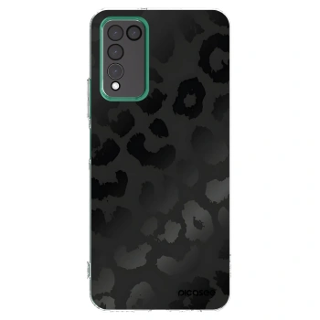 Picasee Honor 10X Lite Hülle - Transparentes Silikon - Midnight Leopard