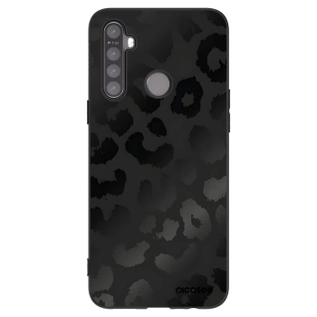 Picasee Realme 6i Hülle - Schwarzes Silikon - Midnight Leopard
