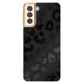 Picasee Samsung Galaxy S21+ 5G G996F Hülle - Transparentes Silikon - Midnight Leopard