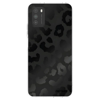 Picasee Xiaomi Poco M3 Hülle - Transparentes Silikon - Midnight Leopard