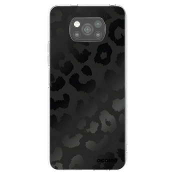 Picasee Xiaomi Poco X3 Pro Hülle - Schwarzes Silikon - Midnight Leopard