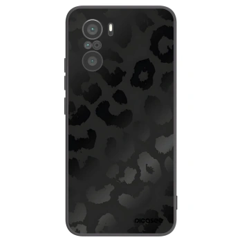 Picasee Xiaomi Poco F3 Hülle - Schwarzes Silikon - Midnight Leopard