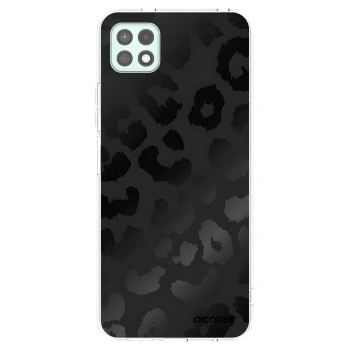 Picasee Samsung Galaxy A22 A226B 5G Hülle - Transparentes Silikon - Midnight Leopard