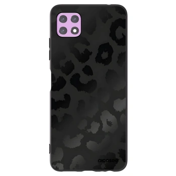 Picasee Samsung Galaxy A22 A226B 5G Hülle - Schwarzes Silikon - Midnight Leopard