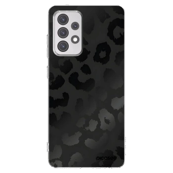 Picasee Samsung Galaxy A52s 5G A528B Hülle - Transparentes Silikon - Midnight Leopard