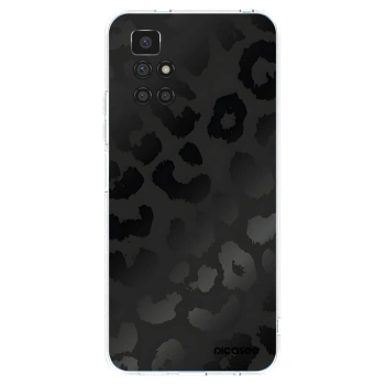 Picasee Xiaomi Redmi 10 Hülle - Transparentes Silikon - Midnight Leopard