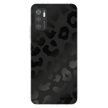 Picasee Xiaomi Poco M3 Pro 5G Hülle - Transparentes Silikon - Midnight Leopard