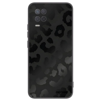 Picasee Realme 8 5G Hülle - Schwarzes Silikon - Midnight Leopard