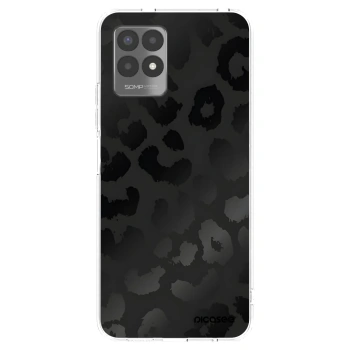 Picasee Realme 8i Hülle - Transparentes Silikon - Midnight Leopard