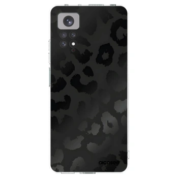 Picasee Xiaomi Redmi Note 11S 4G Hülle - Transparentes Silikon - Midnight Leopard