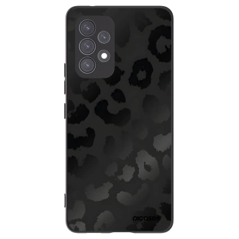 Picasee Samsung Galaxy A53 5G A536 Hülle - Schwarzes Silikon - Midnight Leopard