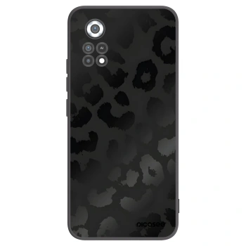 Picasee Xiaomi Poco X4 Pro 5G Hülle - Schwarzes Silikon - Midnight Leopard