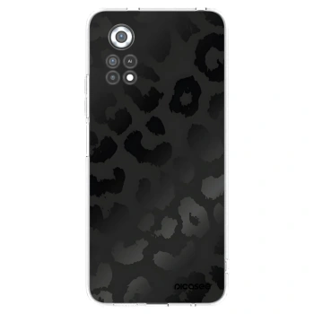 Picasee Xiaomi Poco X4 Pro 5G Hülle - Transparentes Silikon - Midnight Leopard