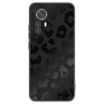 Picasee Xiaomi 12 Pro Hülle - Schwarzes Silikon - Midnight Leopard