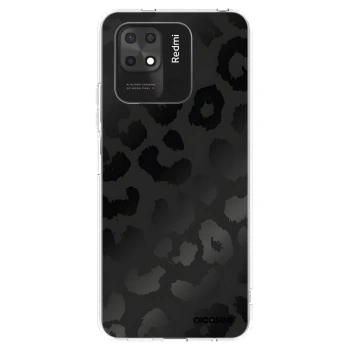 Picasee Xiaomi Redmi 10C Hülle - Transparentes Silikon - Midnight Leopard