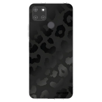 Picasee Realme C21Y Hülle - Transparentes Silikon - Midnight Leopard