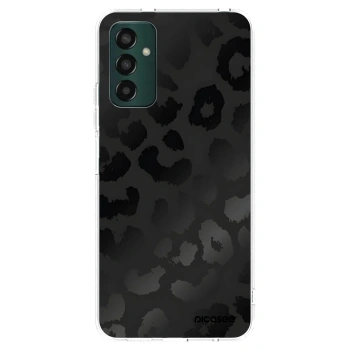 Picasee Samsung Galaxy M13 M135F Hülle - Transparentes Silikon - Midnight Leopard