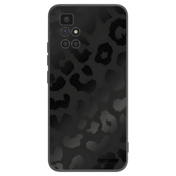 Picasee Xiaomi Redmi 10 (2022) Hülle - Schwarzes Silikon - Midnight Leopard