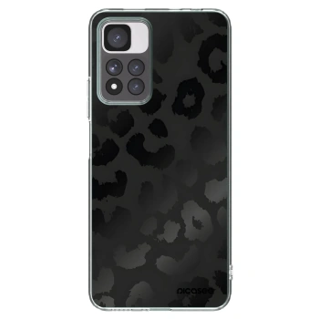 Picasee Xiaomi Redmi Note 11 Pro+ 5G Hülle - Transparentes Silikon - Midnight Leopard