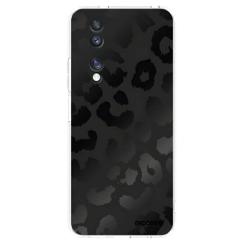 Picasee Honor 70 Hülle - Transparentes Silikon - Midnight Leopard