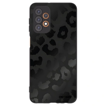 Picasee Samsung Galaxy A23 A235F 4G Hülle - Schwarzes Silikon - Midnight Leopard