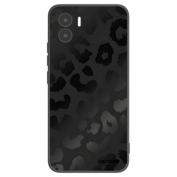 Picasee Xiaomi Redmi A1 Hülle - Schwarzes Silikon - Midnight Leopard