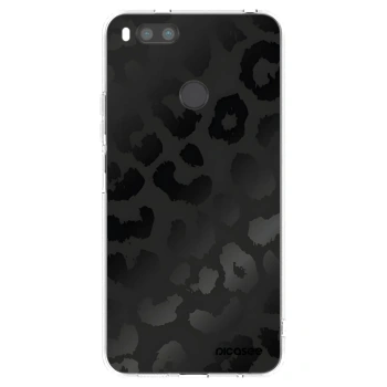 Picasee Xiaomi Redmi A1 Hülle - Transparentes Silikon - Midnight Leopard