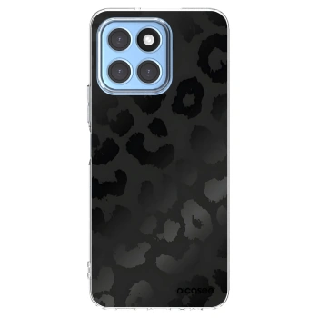 Picasee Honor X8 5G Hülle - Transparentes Silikon - Midnight Leopard