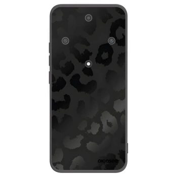 Picasee Honor Magic5 Lite 5G Hülle - Schwarzes Silikon - Midnight Leopard