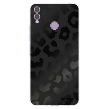 Picasee Honor 8X Hülle - Transparentes Silikon - Midnight Leopard