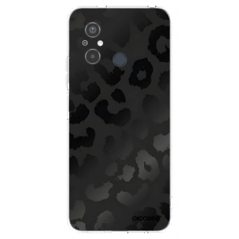 Picasee Xiaomi Redmi 12C Hülle - Transparentes Silikon - Midnight Leopard