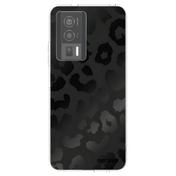 Picasee Xiaomi Poco F5 Pro 5G Hülle - Transparentes Silikon - Midnight Leopard