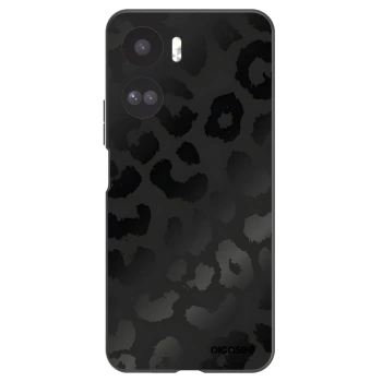 Picasee Honor 90 Lite 5G Hülle - Schwarzes Silikon - Midnight Leopard