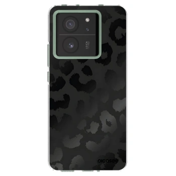 Picasee Xiaomi 13T Pro Hülle - Transparentes Silikon - Midnight Leopard