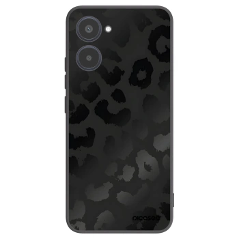 Picasee Realme 10 4G Hülle - Schwarzes Silikon - Midnight Leopard
