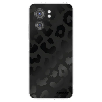 Picasee Motorola Edge 40 Hülle - Transparentes Silikon - Midnight Leopard