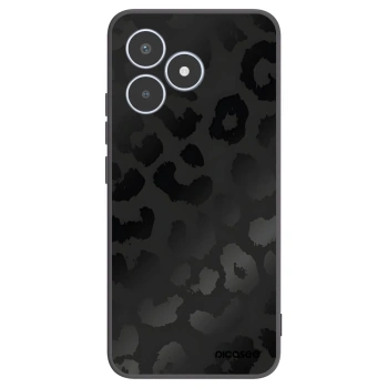 Picasee Realme C53 Hülle - Schwarzes Silikon - Midnight Leopard